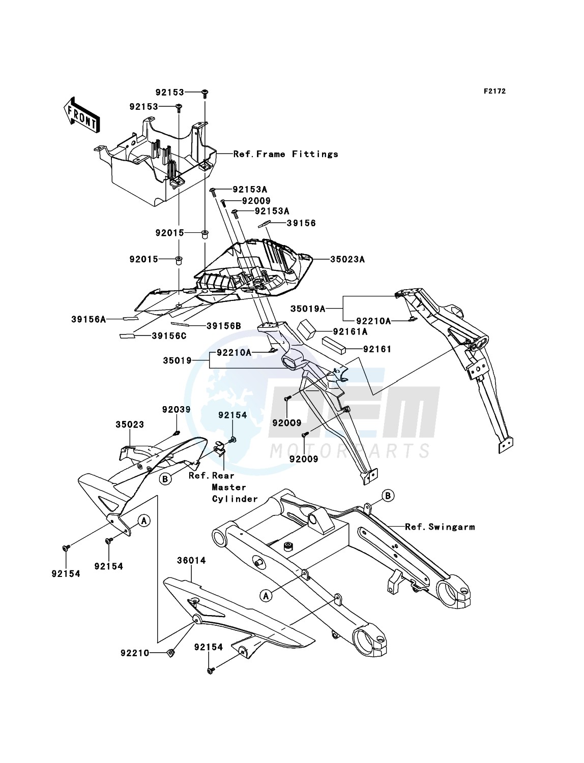 Rear Fender(s) blueprint