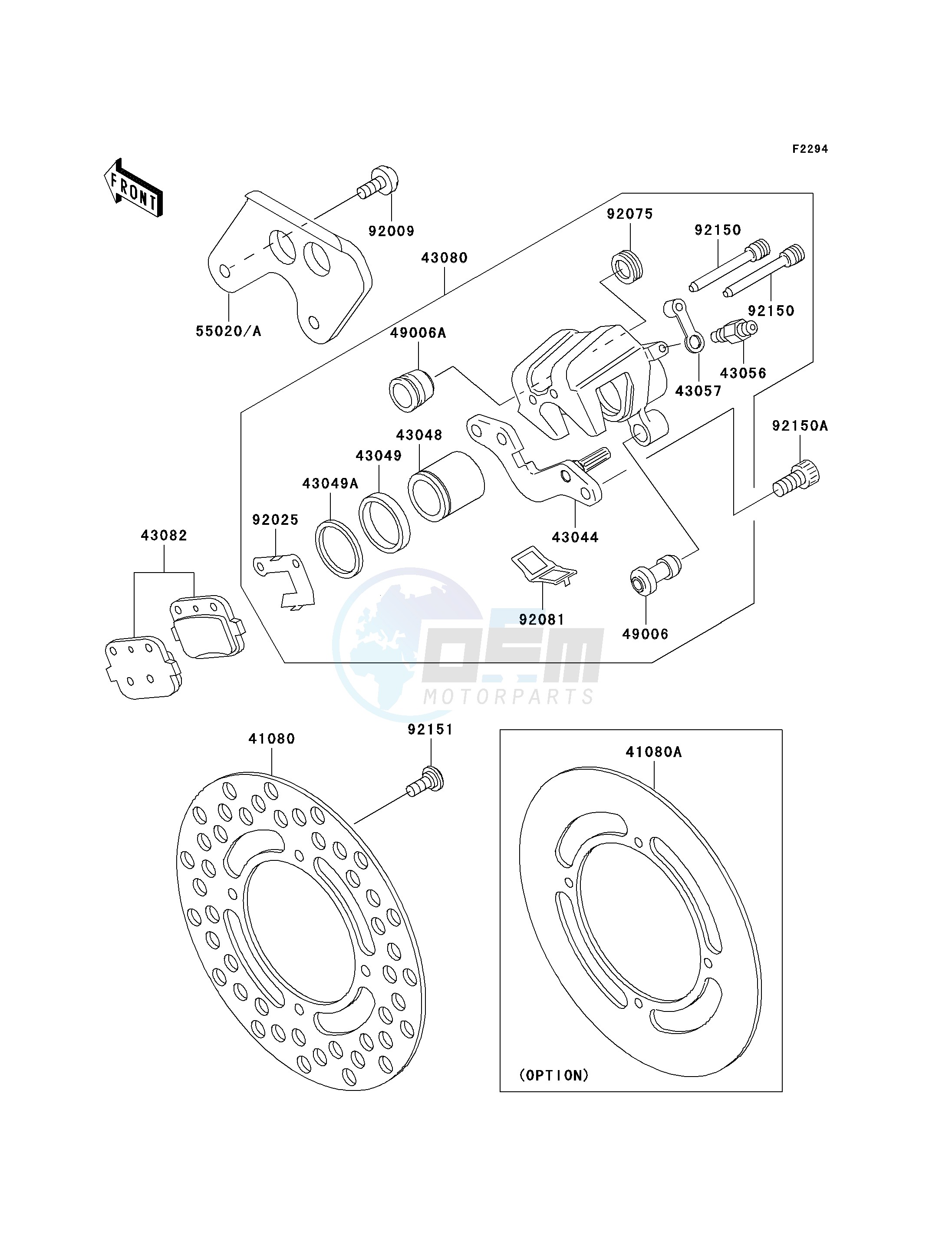 REAR BRAKE blueprint