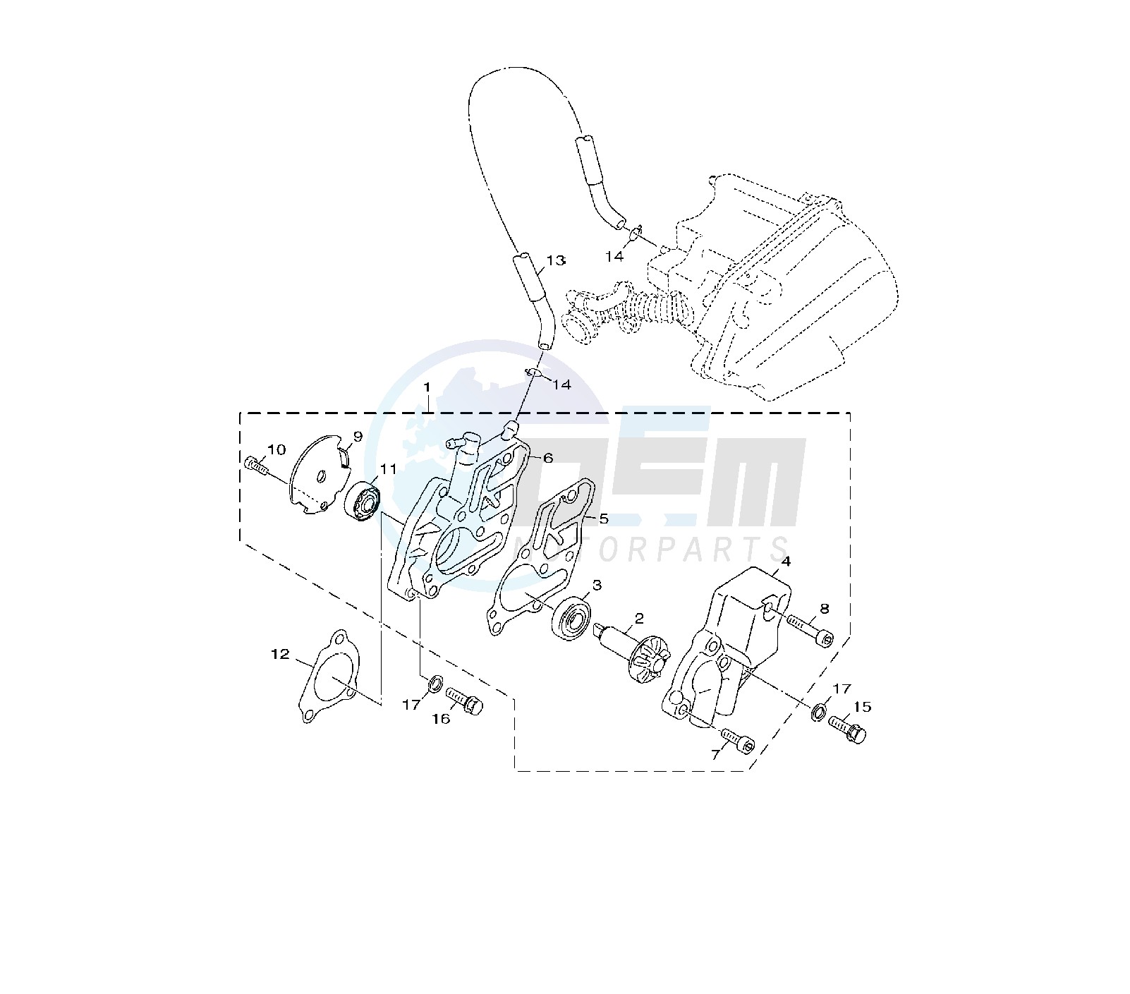 WATER PUMP blueprint