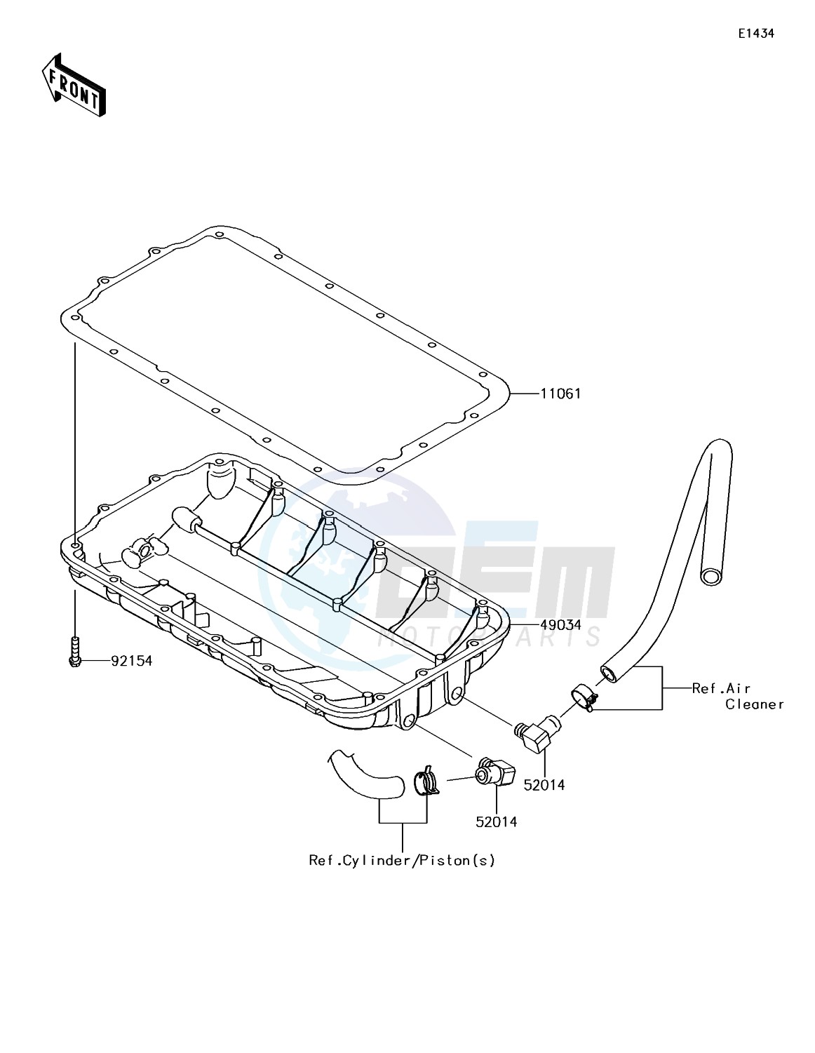 Oil Pan blueprint