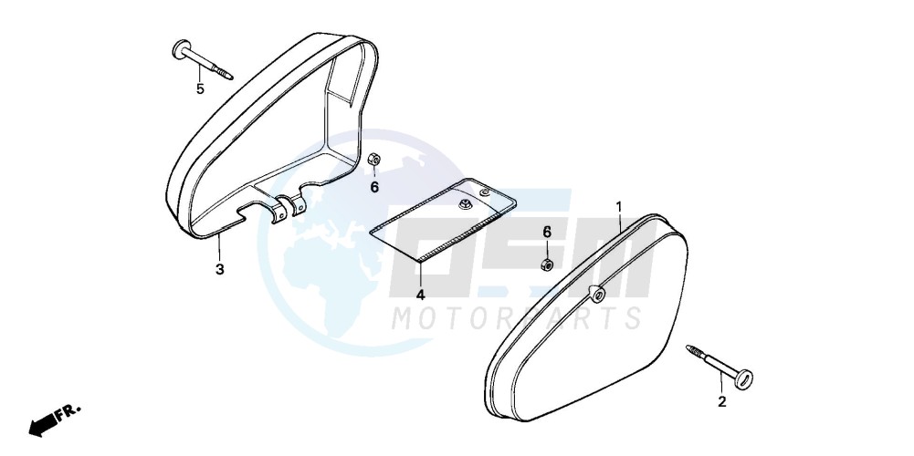 SIDE COVER blueprint