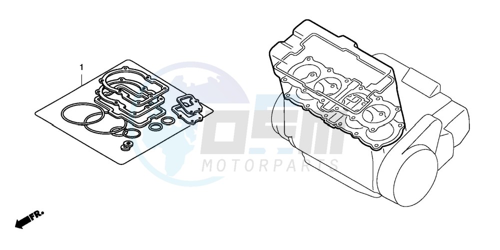 GASKET KIT A blueprint