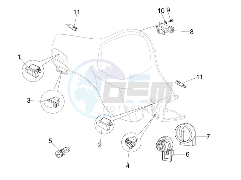 Selectors - Switches - Buttons blueprint