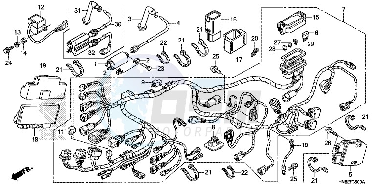 WIRE HARNESS blueprint