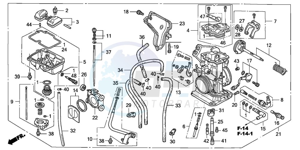 CARBURETOR blueprint