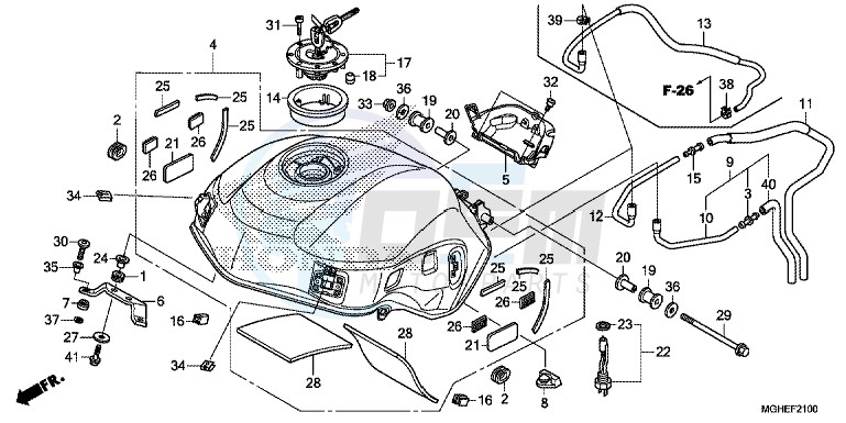 FUEL TANK blueprint