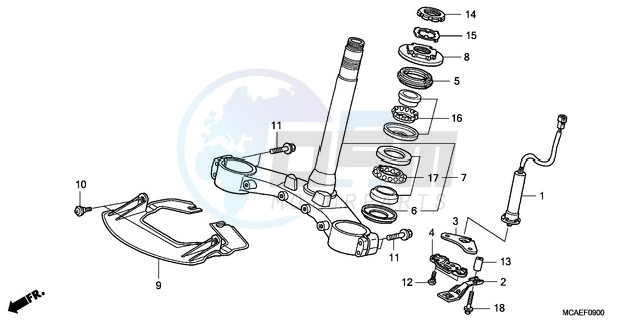 STEERING STEM image