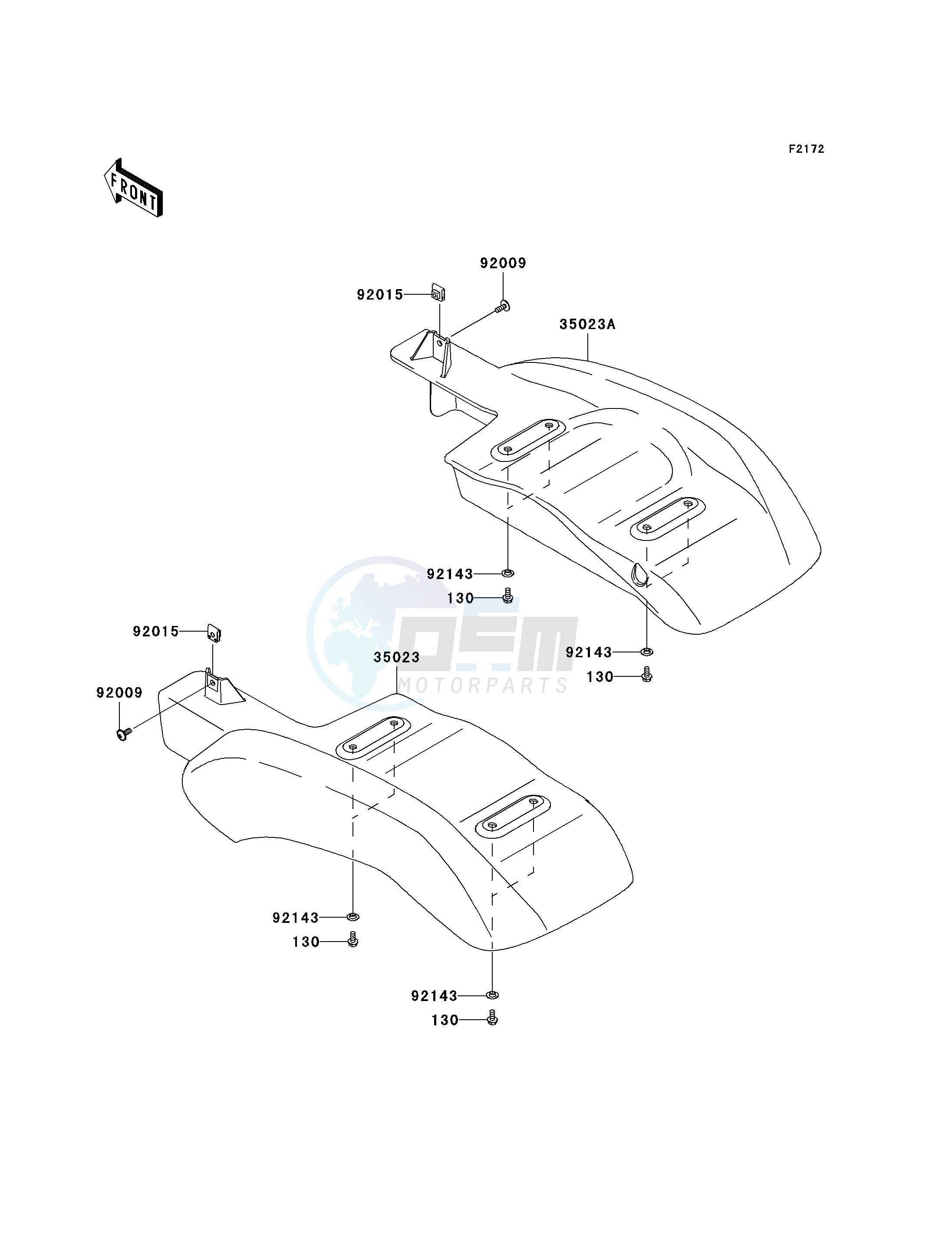 REAR FENDER-- S- - blueprint