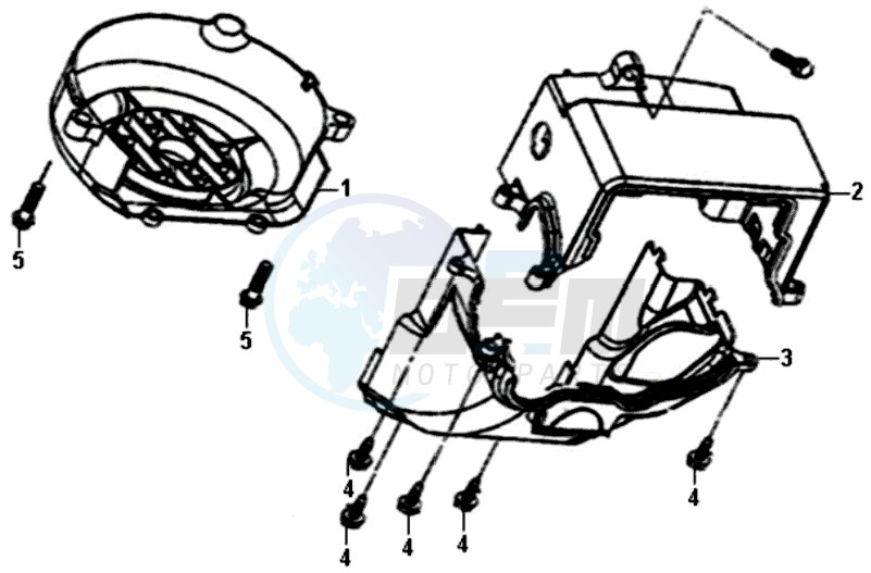 FLYWHEEL COVER blueprint