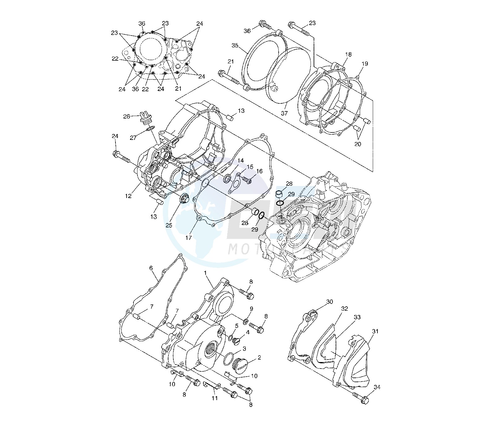 CRANKCASE COVER 1 image