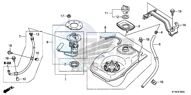 FUEL TANK blueprint