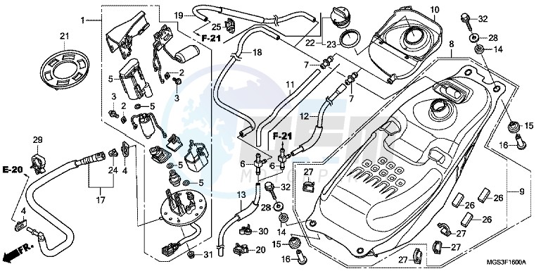 FUEL TANK/FUEL PUMP image