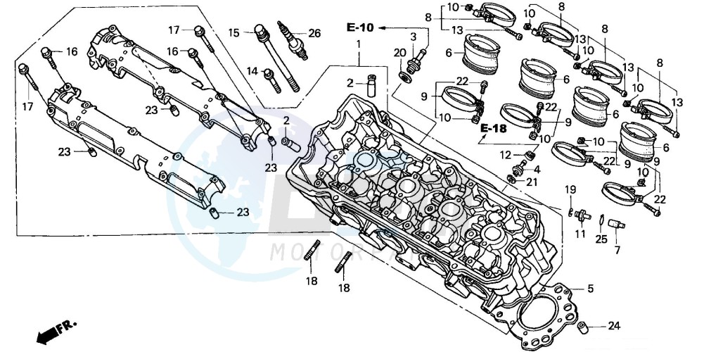 CYLINDER HEAD blueprint