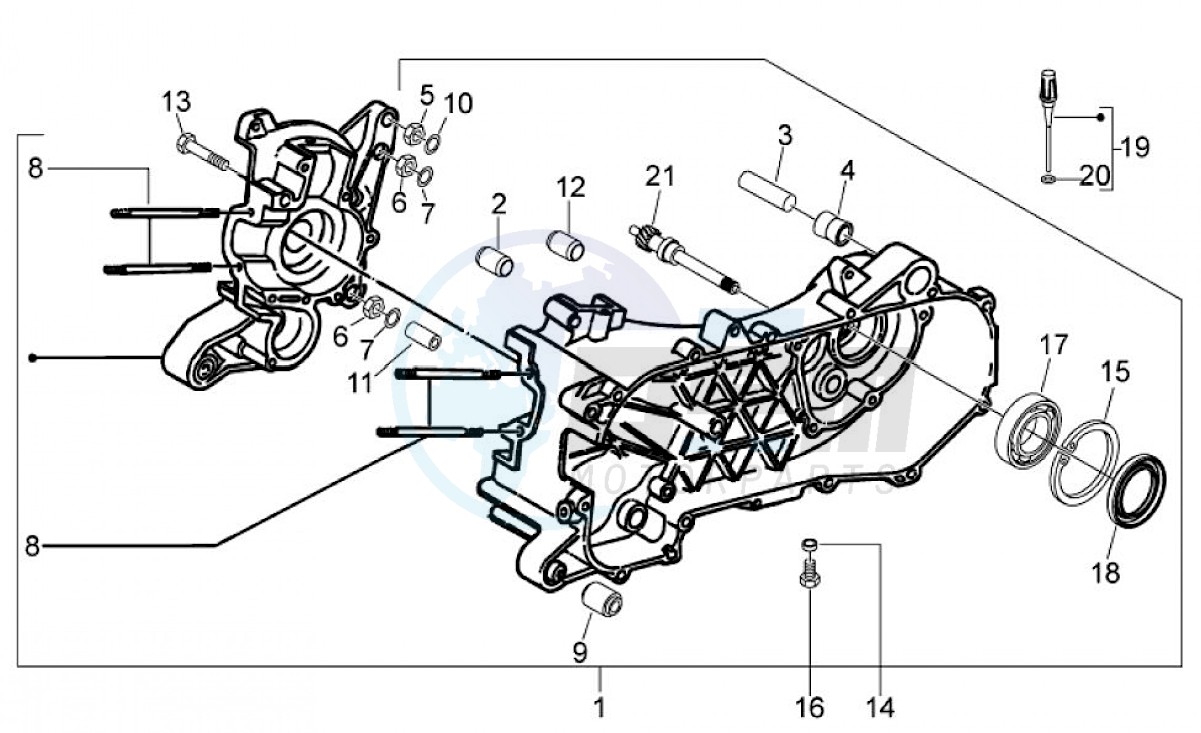 Crankcase (Positions) blueprint