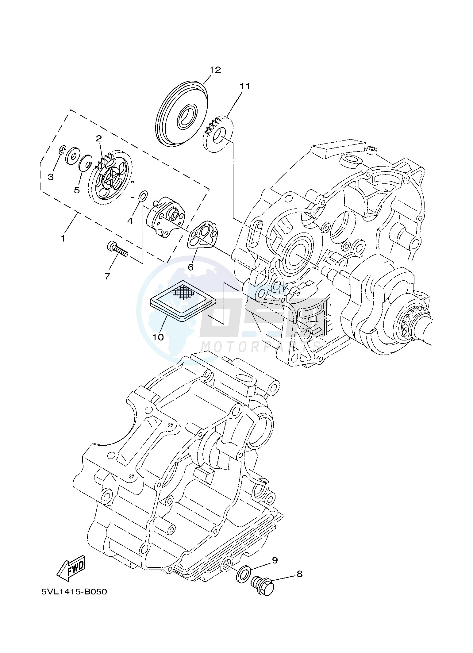 OIL PUMP blueprint