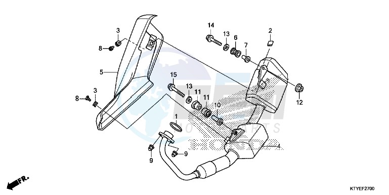 EXHAUST MUFFLER image