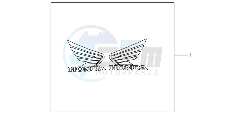 3D LOGO KIT HONDA blueprint