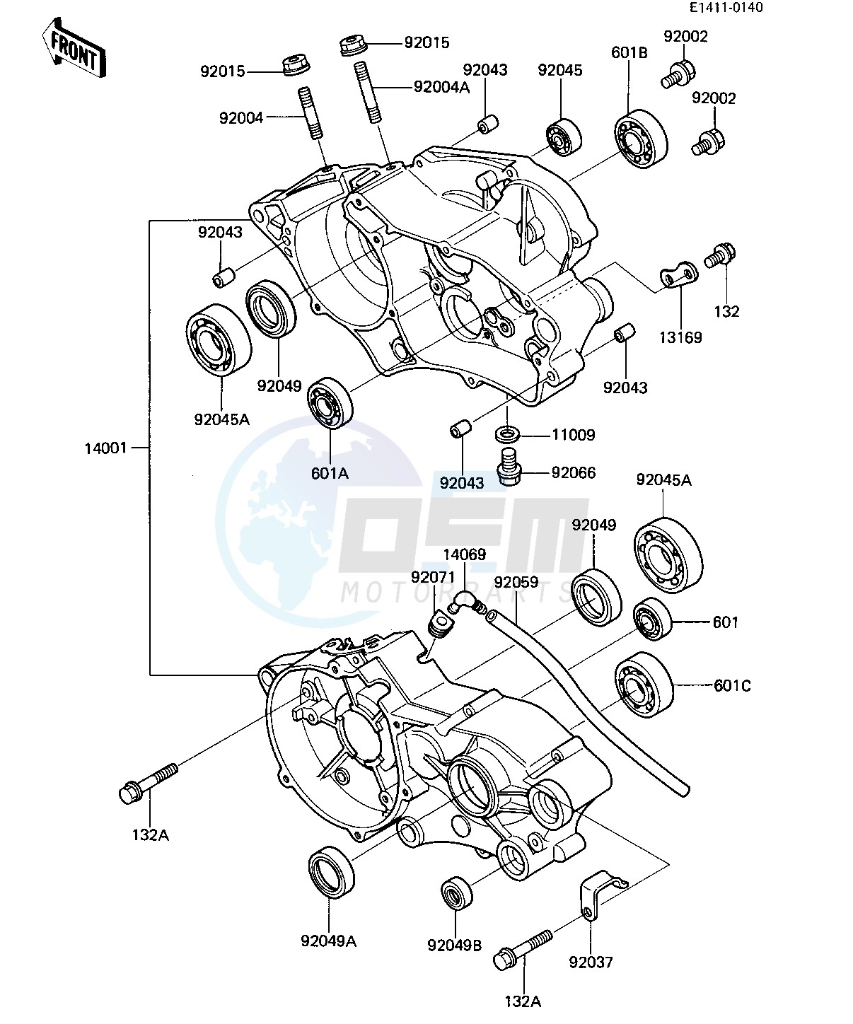 CRANKCASE blueprint