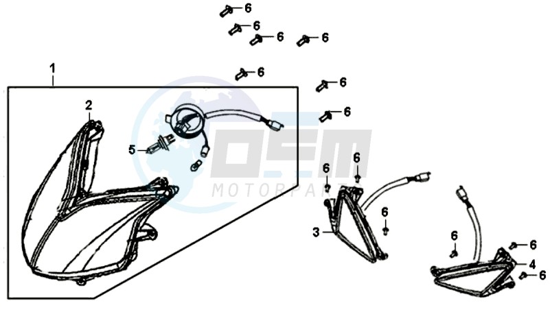 HEAD LAMP CPL. blueprint