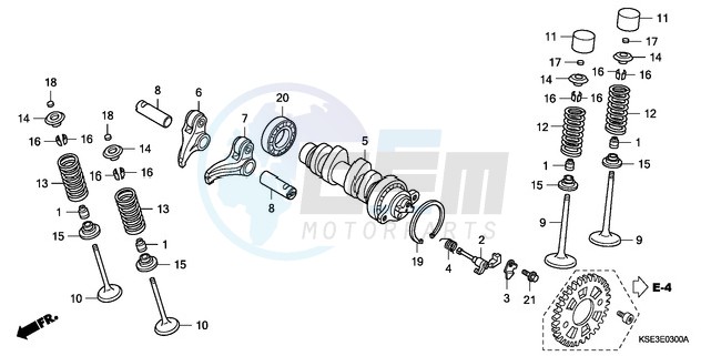 CAMSHAFT/VALVE image