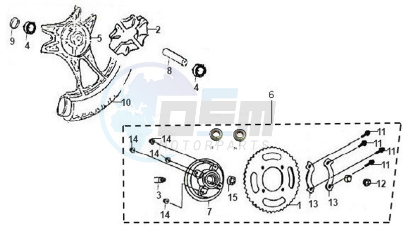 REAR WHEEL blueprint