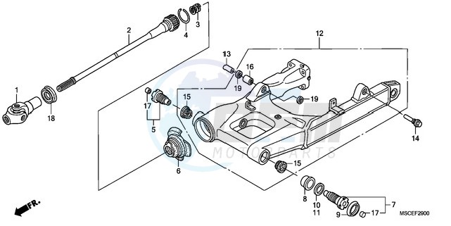 SWINGARM blueprint