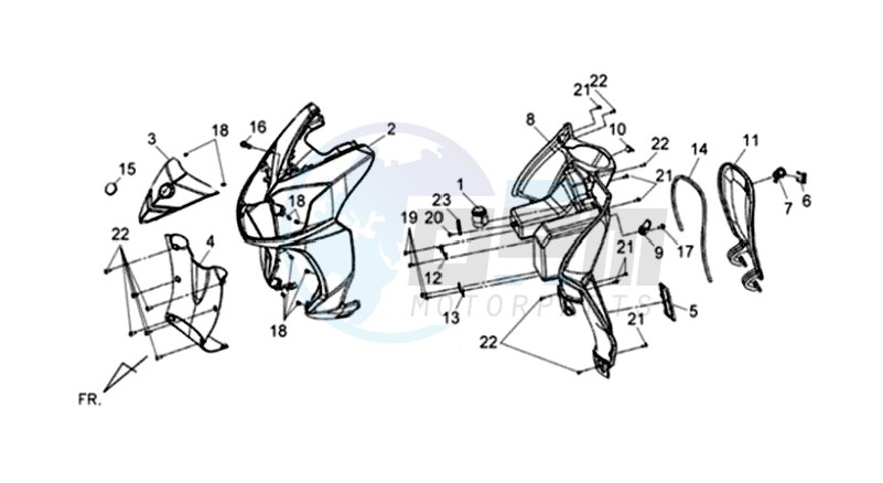 HEAD LIGHT / INDICATORS blueprint