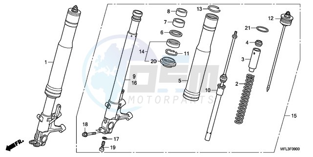 FRONT FORK image