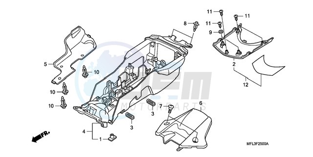 REAR FENDER (CBR1000RR) image