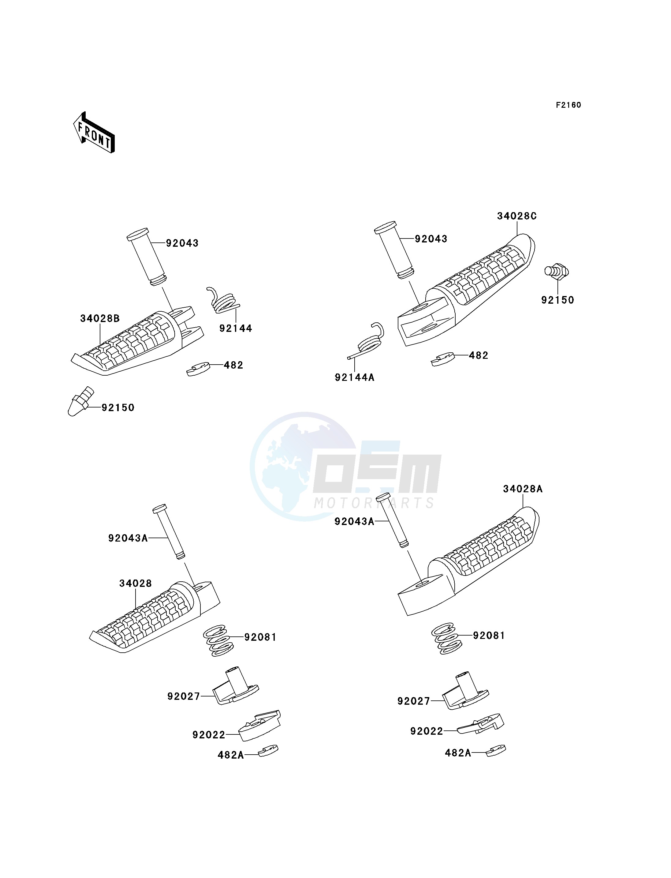 FOOTRESTS blueprint