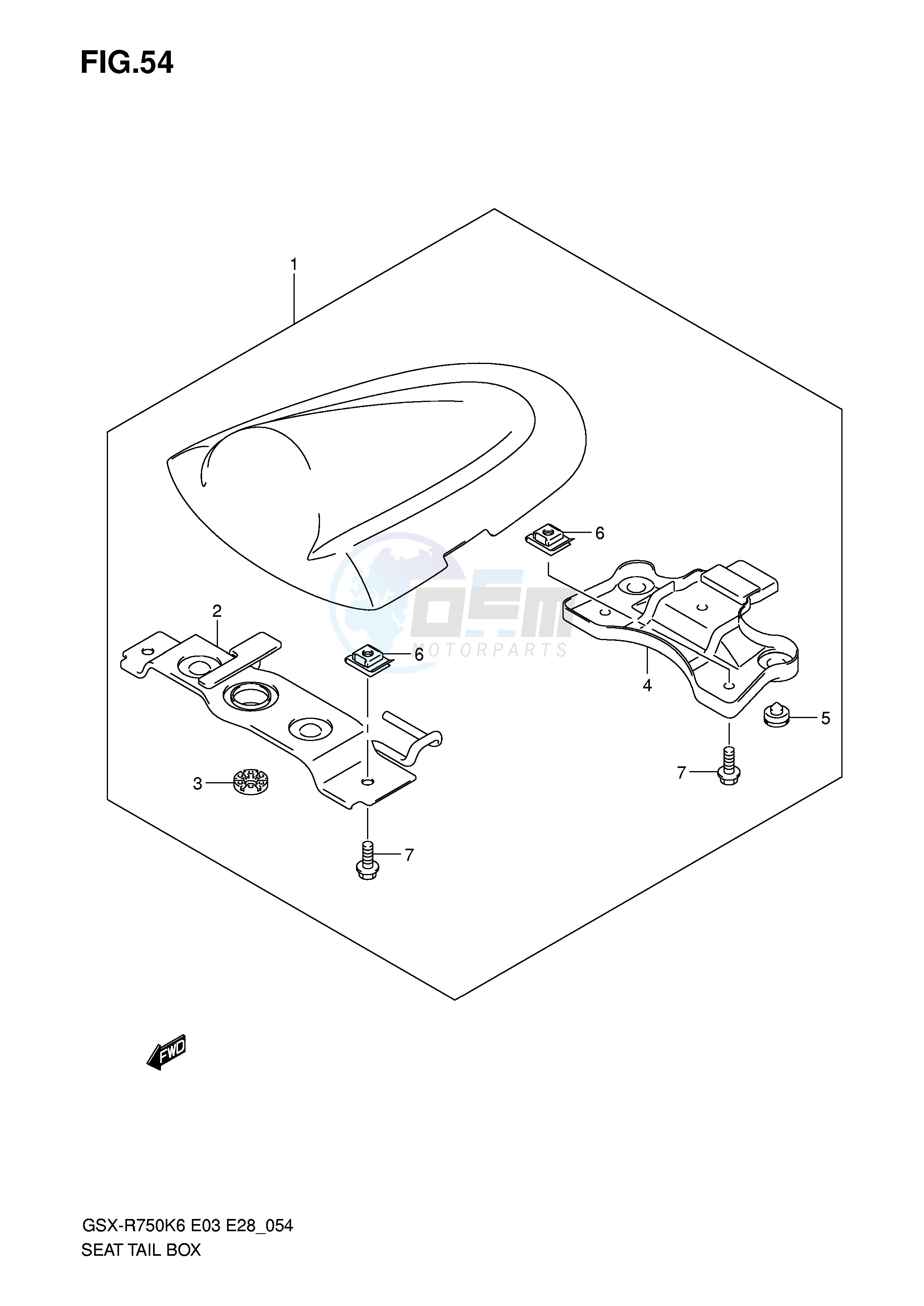 SEAT TAIL BOX image