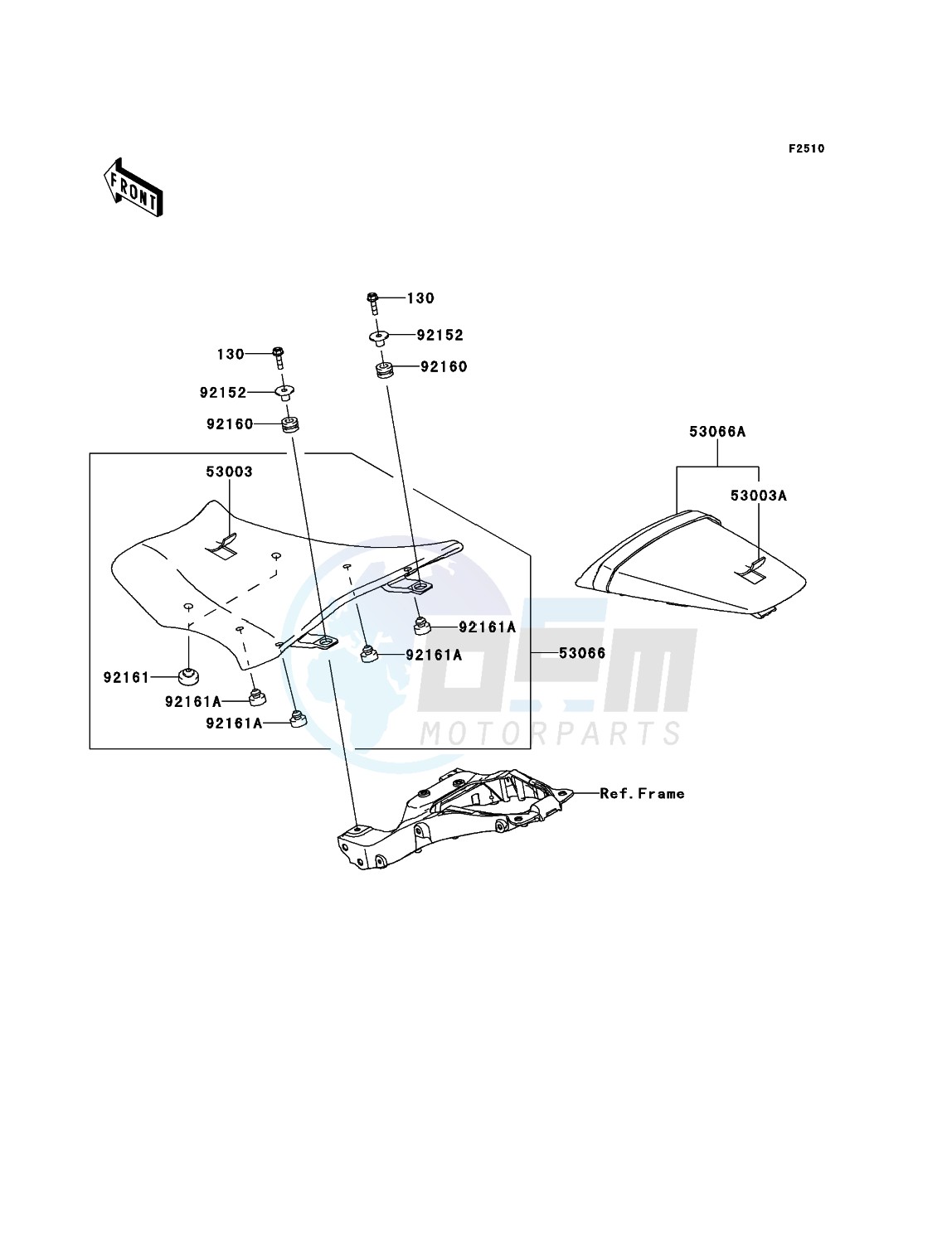 Seat blueprint