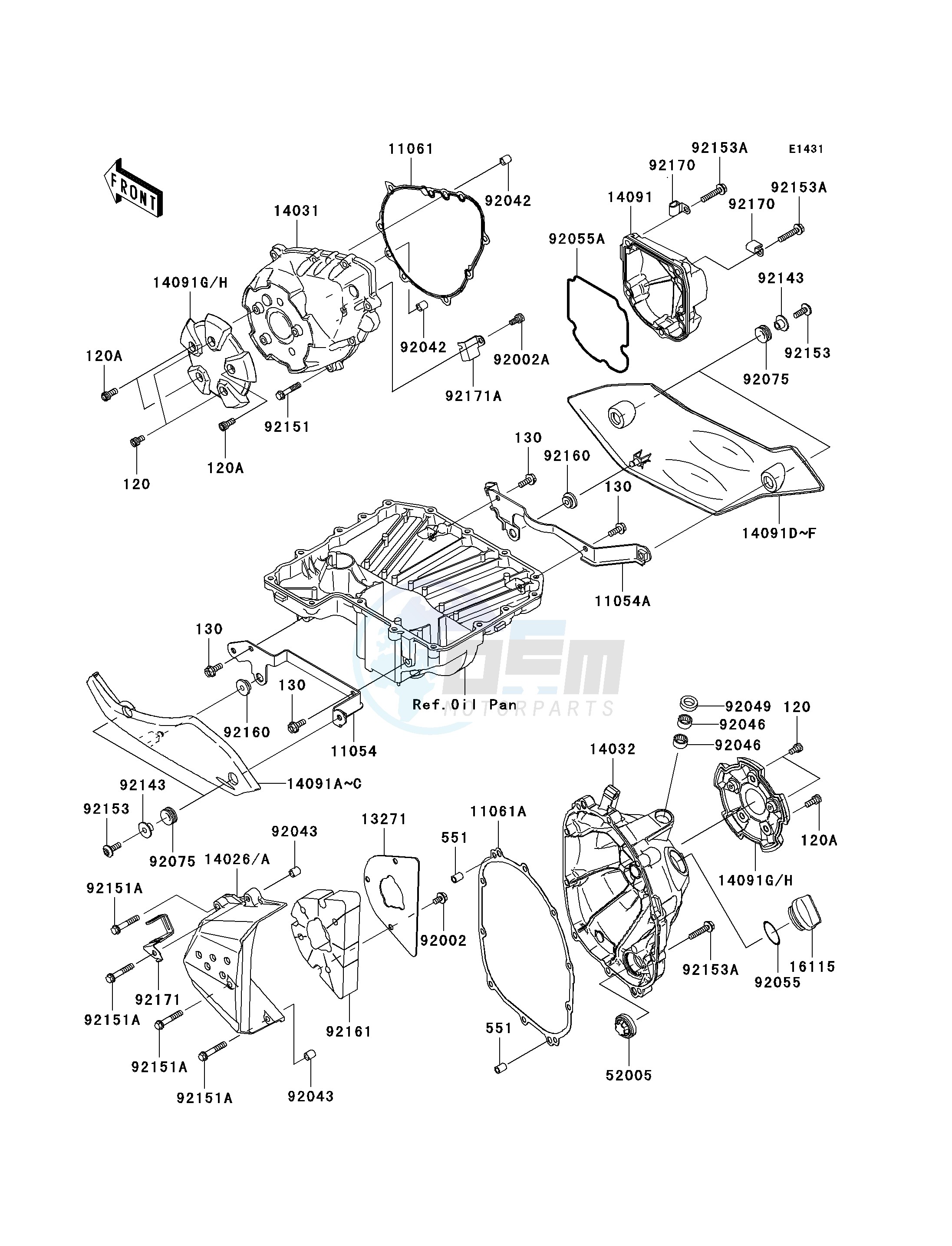 ENGINE COVER-- S- - blueprint