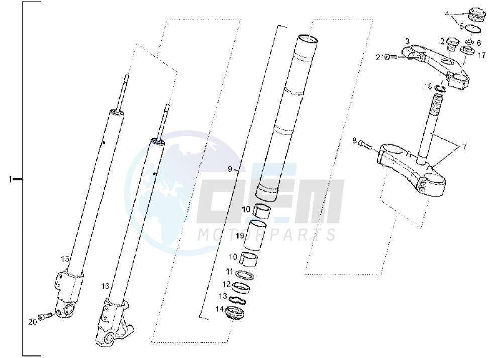 Front Fork blueprint