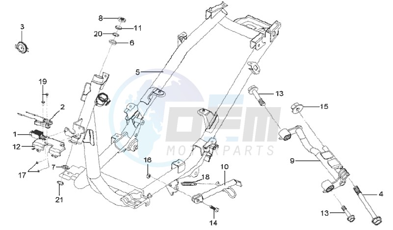 FRAME / ENGINE MOUNT image