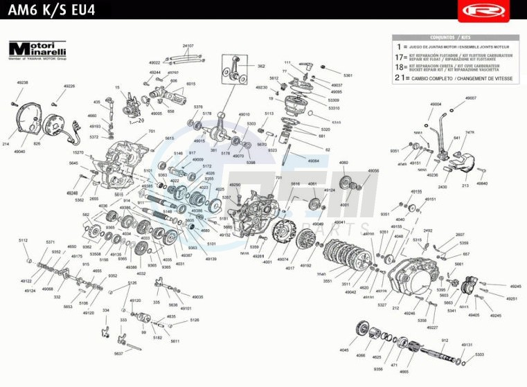 ENGINE  AM6 KS EU-4 image