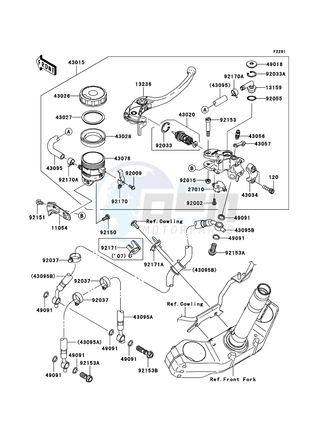 Front Master Cylinder image