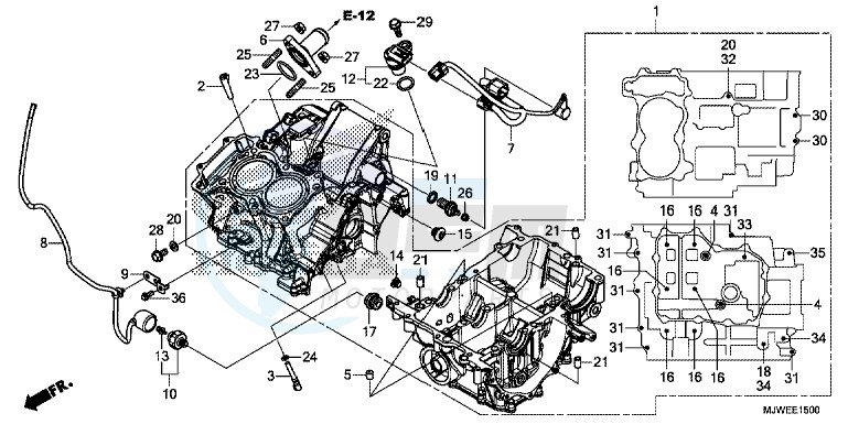 CRANKCASE blueprint