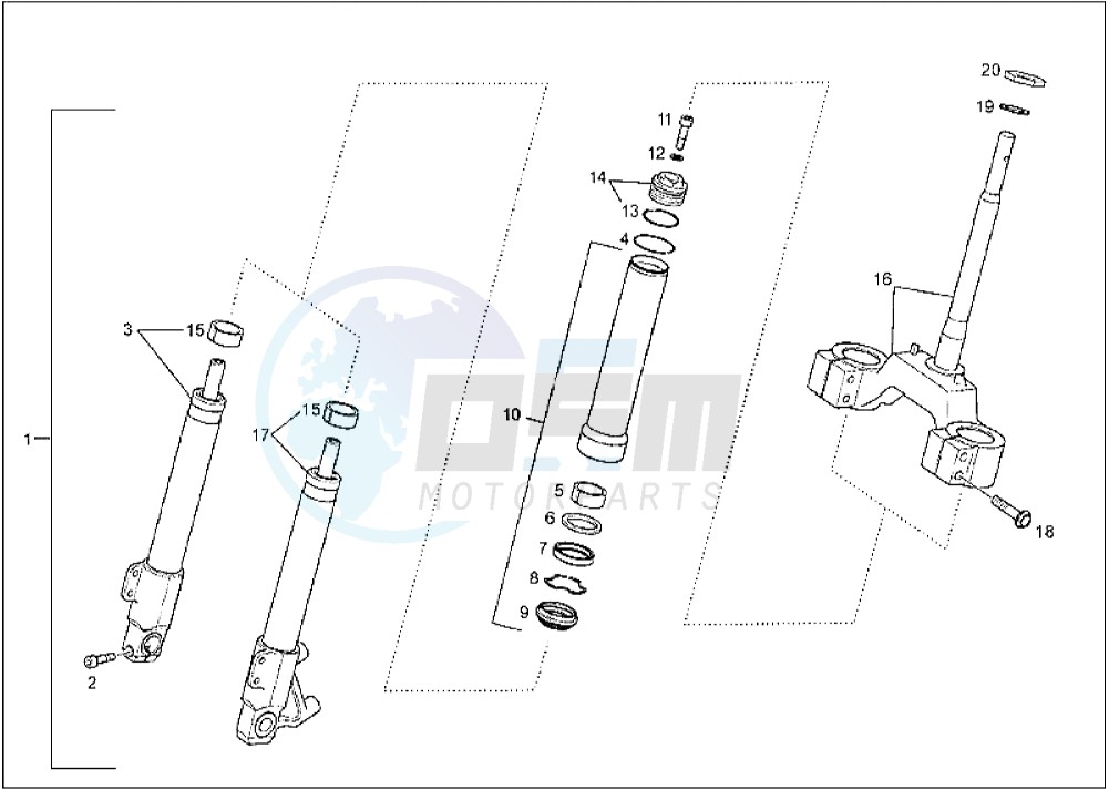 Front Fork blueprint