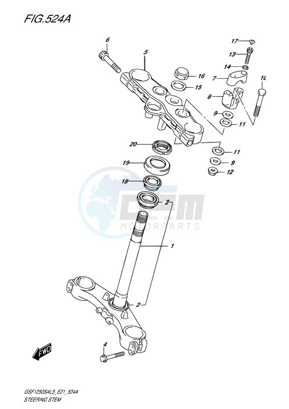 STEERING STEM image