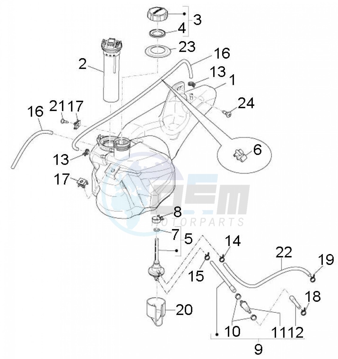 Fuel tank (Positions) image