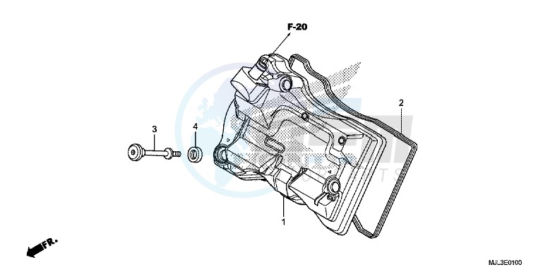 CYLINDER HEAD COVER image