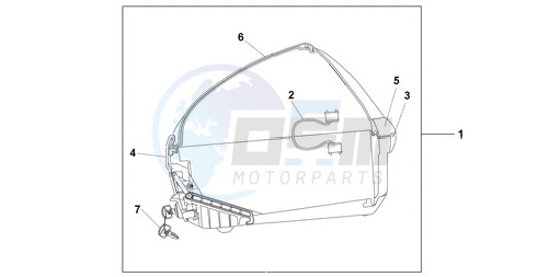 45L TOP BOX CARNELLIAN RED image