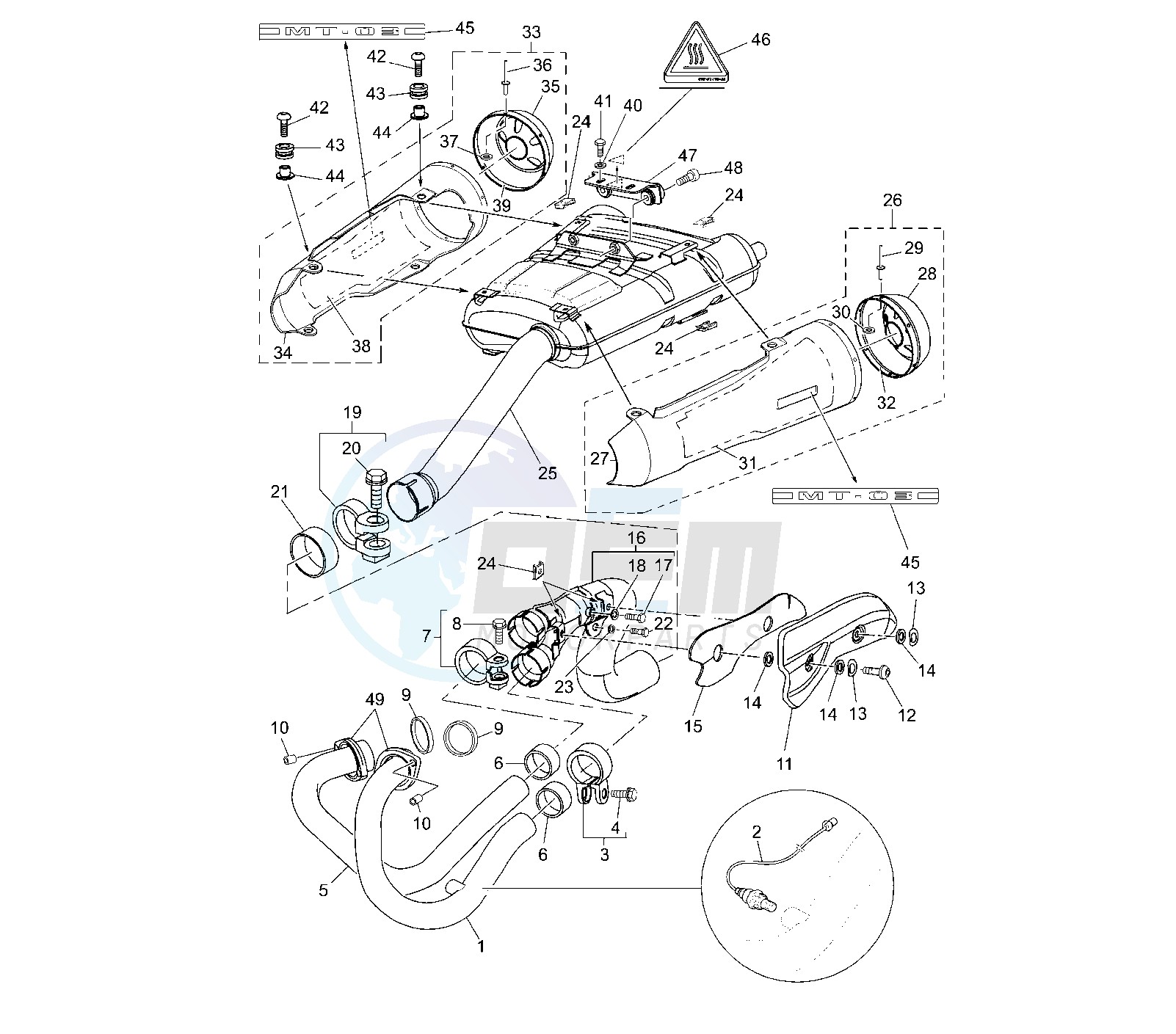 EXHAUST SYSTEM image