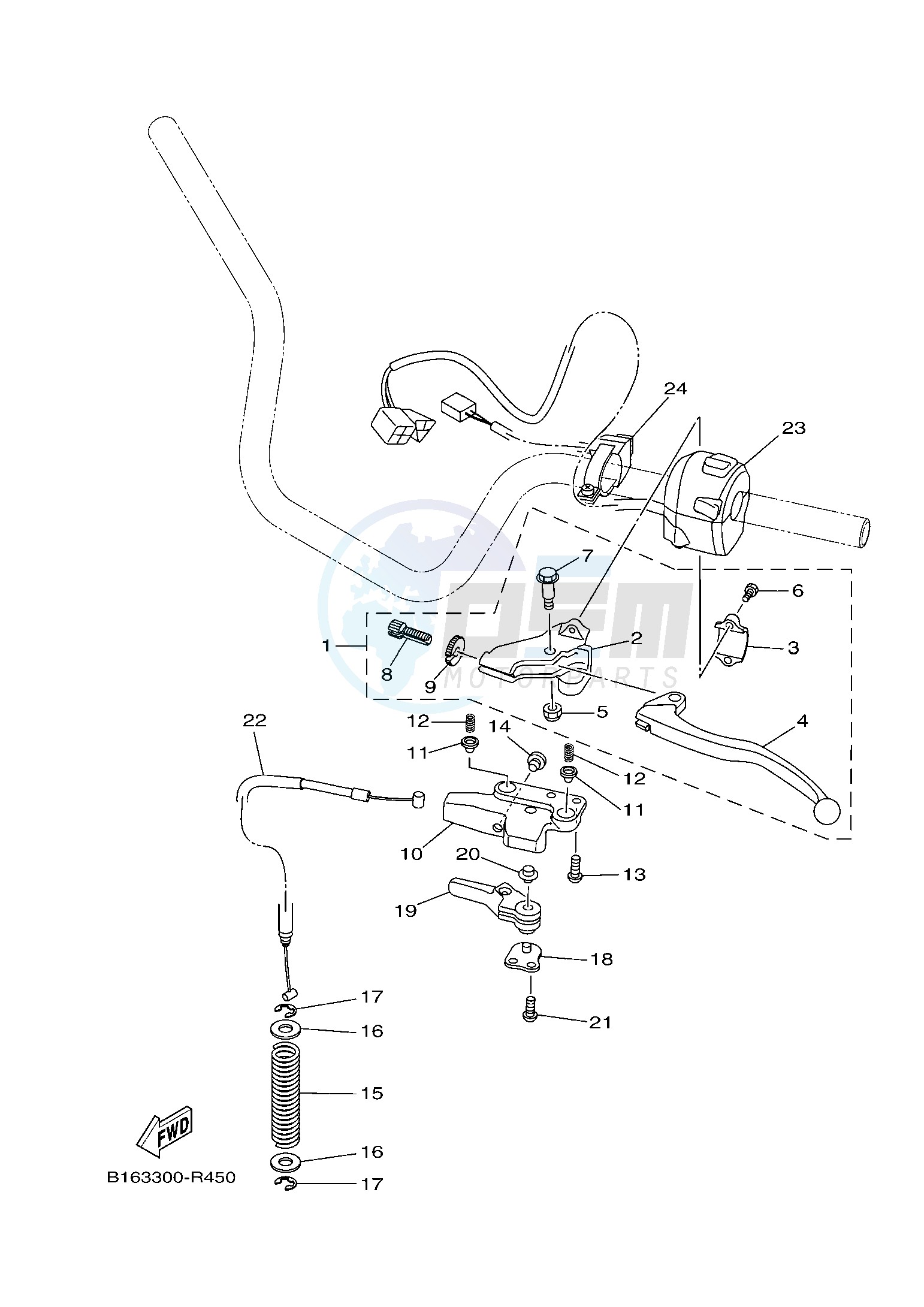 HANDLE SWITCH & LEVER blueprint