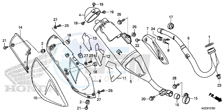 EXHAUST MUFFLER image