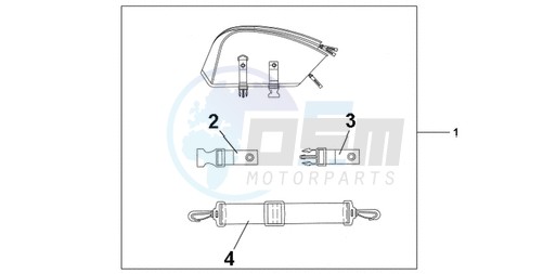 REAR SEAT BAG blueprint