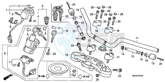 HANDLE PIPE/TOP BRIDGE image