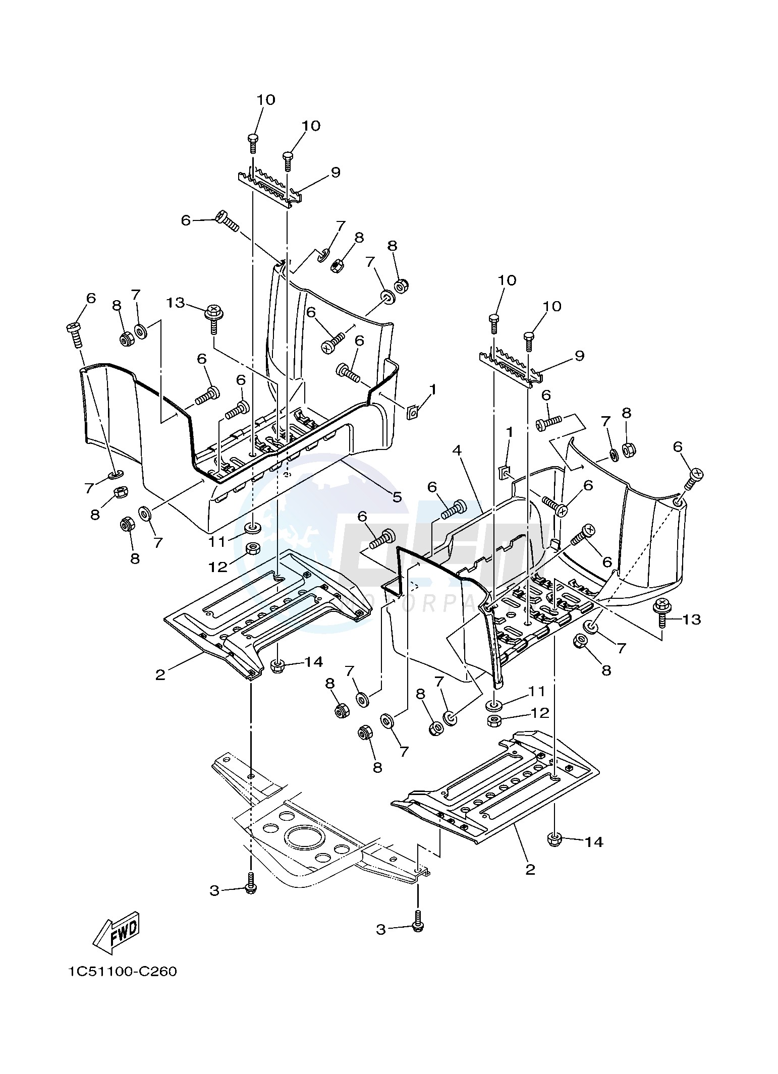 STAND & FOOTREST image