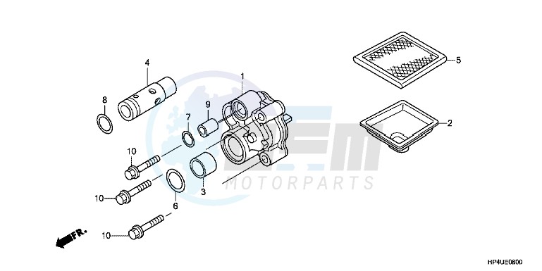 OIL PUMP blueprint